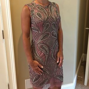 NWT Aidan Mattox sequins cocktail dress